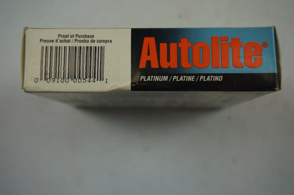 Bujía Auto Lite Platinum AP5503 Paquete de 4 NOS Foto 2 de 4