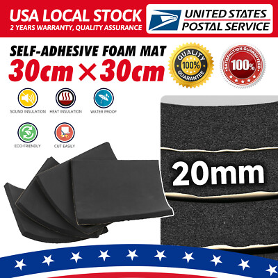Sound Deadener Car Heat Shield Speaker Insulation Engine Noise Reduce 0.36SQM