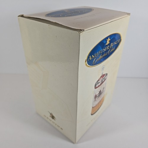 Anheuser Busch Collectors Club 2007 Membership Stein FAUST STEIN CB43 BOX COA - Bild 15 von 17