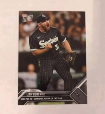 2023 MLB Topps NOW Players Choice PCA-3 Liam Hendriks, AL Comeback Player