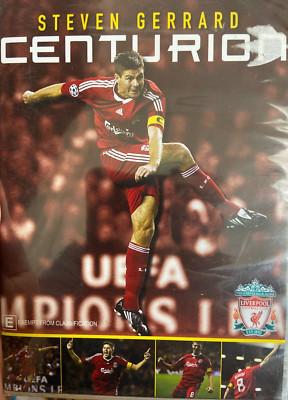Steven Gerrard - Centurion NEW region 4 DVD (Liverpool Football Club / soccer)