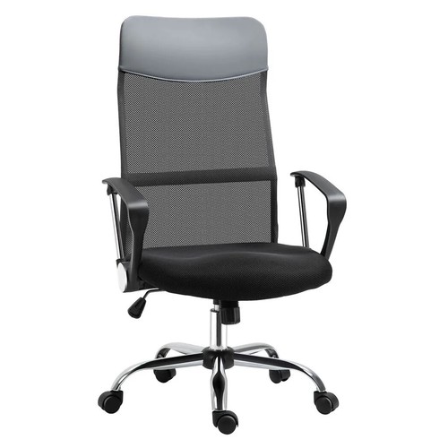 Office Desk Executive Office Chair High Back Mesh Chair Seat Chairs-Black - Picture 2 of 9