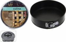 Backform Springform Kuchenform Ø 26cm + Deckel Rund Tragbar Küche Kuchen Gebäck