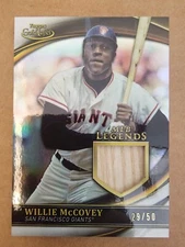 2020 Topps Gold Label - MLB Legends Bat Relic #MLR-WM Willie McCovey /50