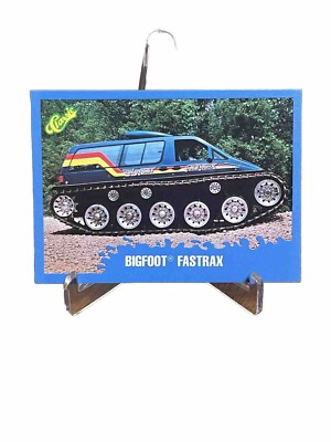 1990 CLASSIC MONSTER TRUCK CARDS Bigfoot Fastrax