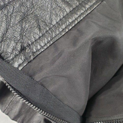 Rachel Zoe minigonna donna 6 pelle di agnello nera Venezia foderata a strati $450 nuova - Foto 17 di 24