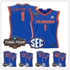 Men'S Florida Gators Walter Clayton Jr. 2025 Final Four Patch Basketball Jersey