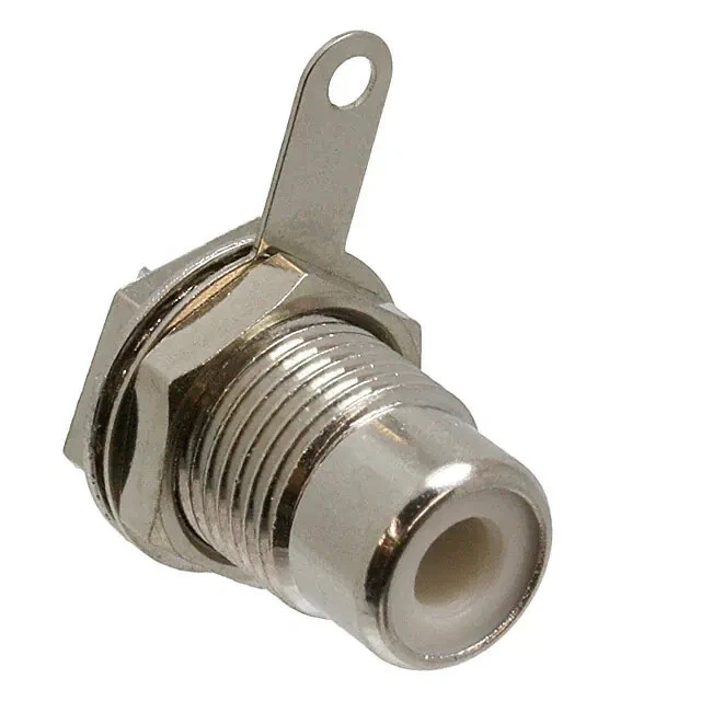 (2pcs)Connector RCA Jack, BPJR03X, Switchcraft, 3.20mm ID, 9.00mm OD, phono Jack - Image 2 of 3