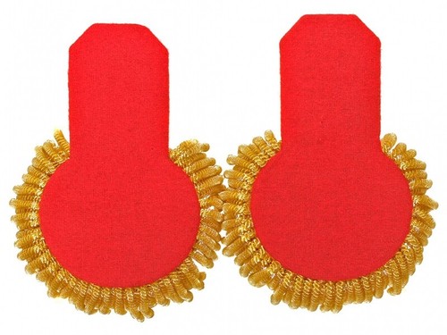 Staff Officers Epaulettes Epaulets INFANTRY ARTILLERY Imperial Russian Army GOLD - Picture 2 of 12