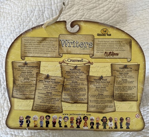 Lord Crumwells Oddfellows The Writers Collection JailBreak Toys 2007 - Open Box - Picture 9 of 10