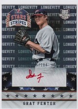 Gray Fenter 2015 Panini Stars and Stripes Longevity Auto #40, 006/184