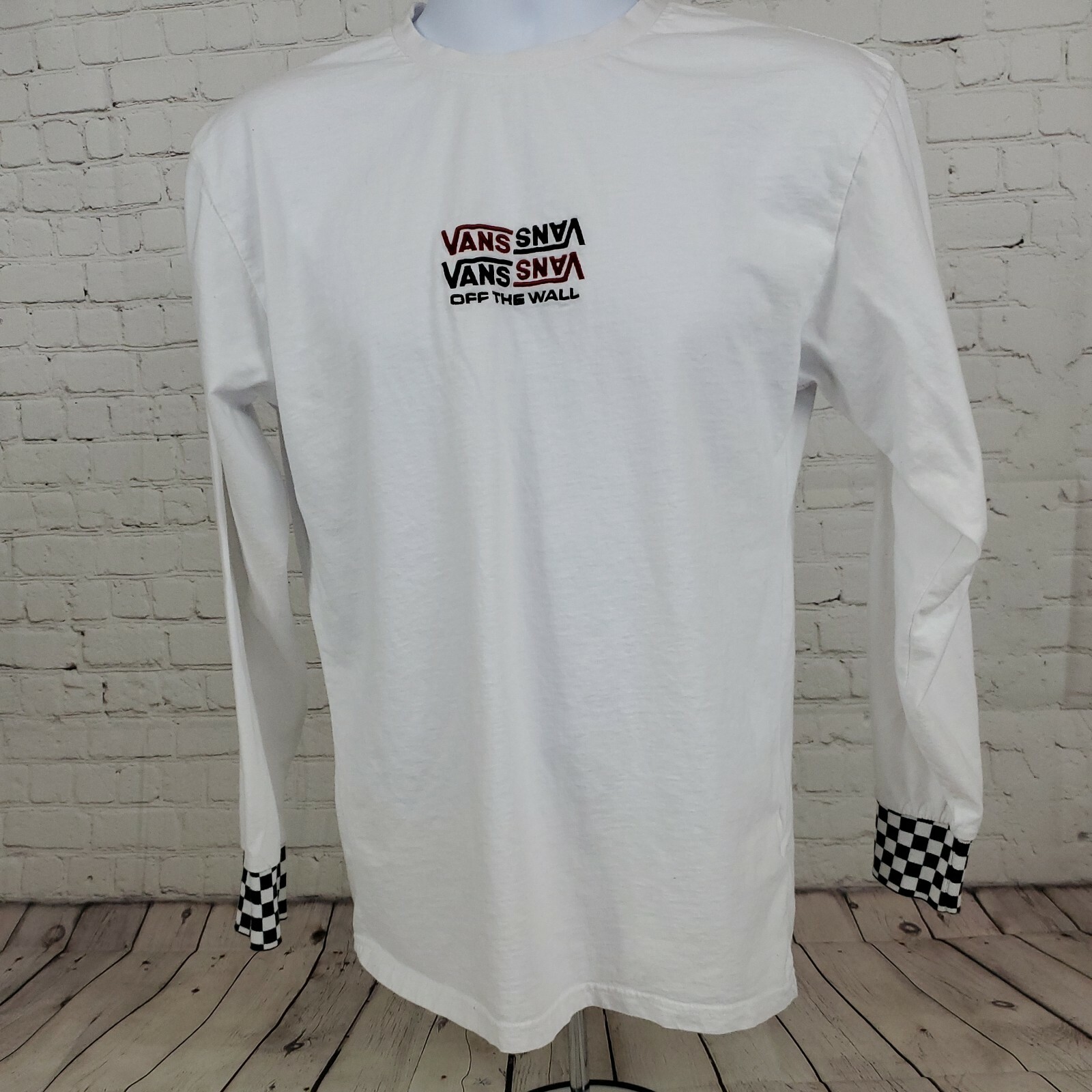 Mens EUC White VANS Off the Wall Retro 