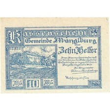 [#287716] Banknote, Austria, Manglburg, 10 Heller, ferme, 1920, UNC, Mehl:FS 288