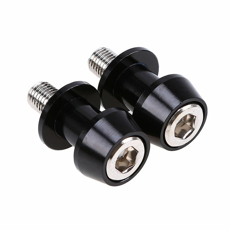 10 mm para Yamaha YZF R1 R3 R6 M6 motocicleta basculante carretes deslizantes soporte tornillos Foto 2 de 4