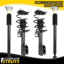 2010-2015 Mercedes GLK350 Front Quick Complete Struts & Rear Gas Shock Absorbers