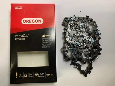 OREGON 91VXL056 CATENA MOTOSEGA PASSO 3/8 LP x SPESSORE 1,3 mm 56 MAGLIE