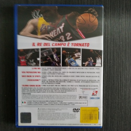 NBA 2K7 Sony PlayStation 2 PS2 Sport Basket 2007 Pallacanestro - Foto 4 di 4