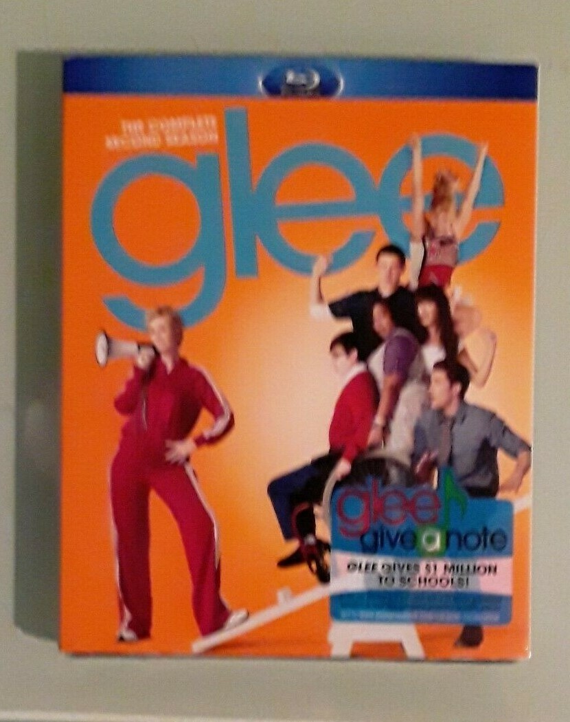 GLEE the complete 2 two second season BLU RAY NEW slipcover