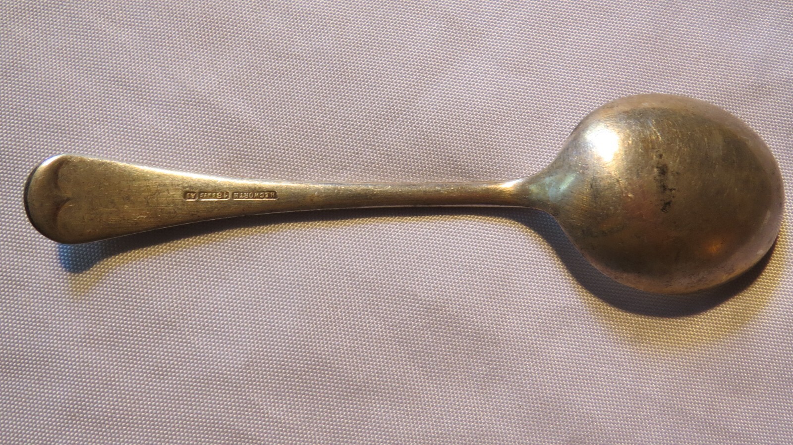 vintage silver or silver plate spoon Hecworth hall marked eBay