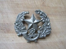 Cameronian Scottish Rifles 19TH century Boer war helmet plate cap badge