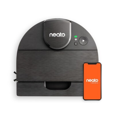 Neato D9 Intelligent Robotic Vacuum Cleaner Hardwood Floors Tile Marble Wifi NIB