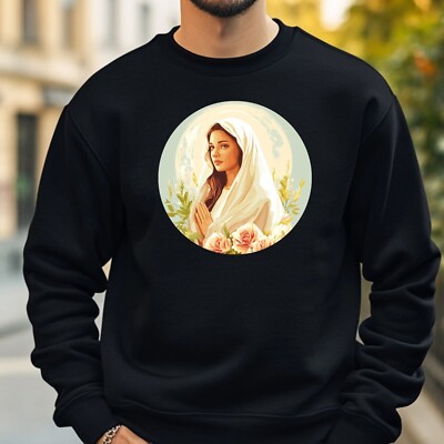 Virgin Mary Sweatshirt Cosy And Perfect For Any Occasion S To 4XL