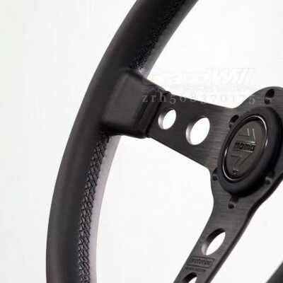 momoオーダーページ•*¨*•.¸¸♬ MOMO prototipo P5 Black Edition 350mm 14' Genuine Leather