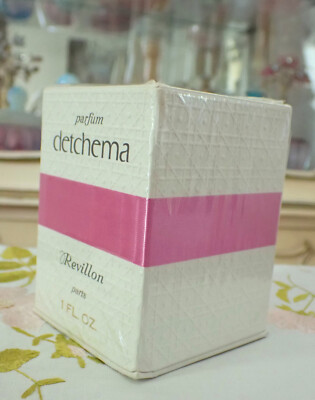 VTG Late 1960s SEALED Revillon DETCHEMA Real Parfum Perfume 1 Oz