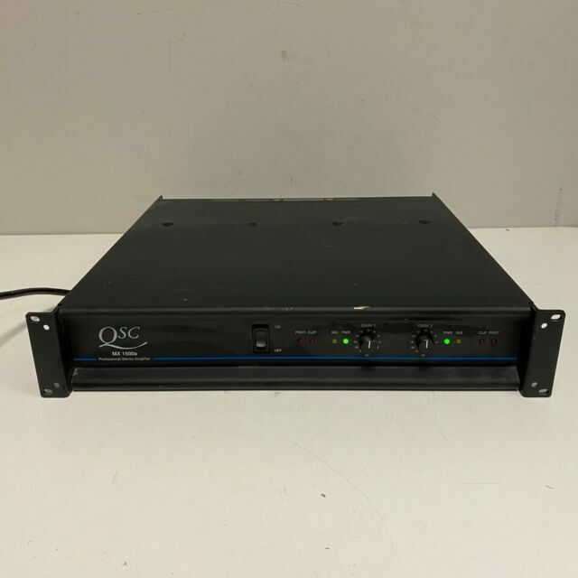 QSC MX 1500a Professional Power Amplifier for sale online | eBay QSC MX 1500a Professional Power Amplifier for sale online | eBay