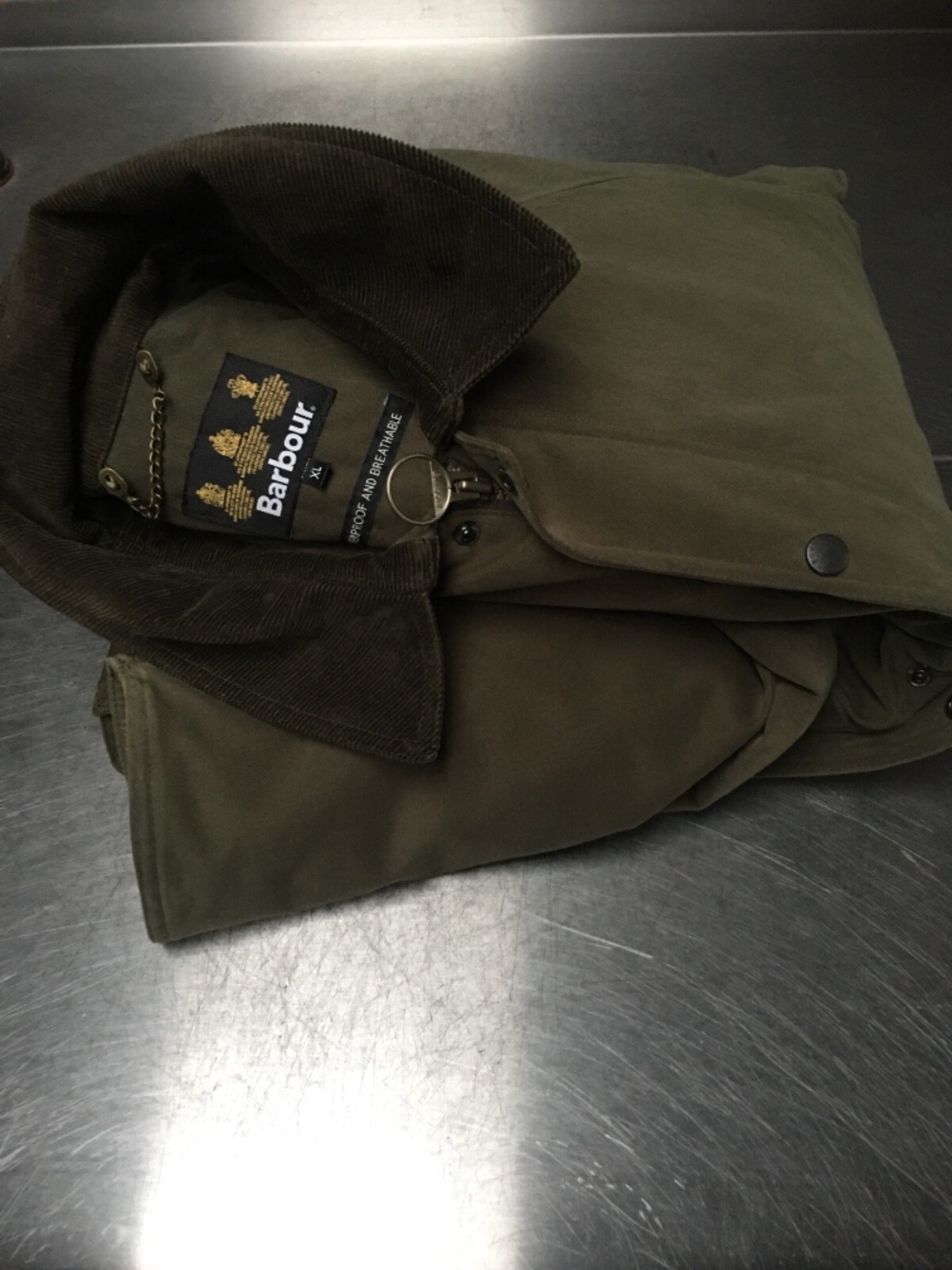 Excellent Barbour Soft Cotton Beaufort XL 56in Waterproof Shooting