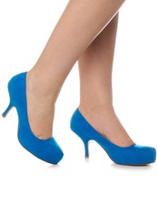 WOMENS LADIES MID HEEL CASUAL SMART WORK PUMP COURT SHOES SIZE 3-8