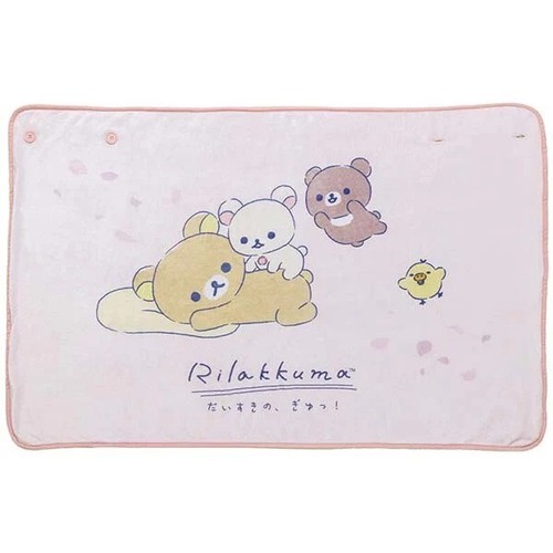 Rilakkuma Kiiroitori Korilakkuma Chairoikoguma SanX Blanket 115x70cm