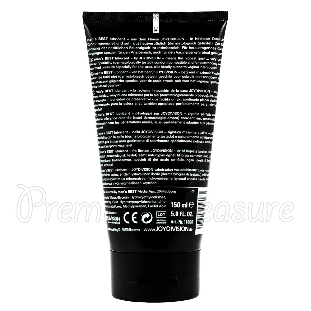 JoyDivision Man's Best Lubricant Premium Male gel for HIM lube Anal Vaginal  | eBay