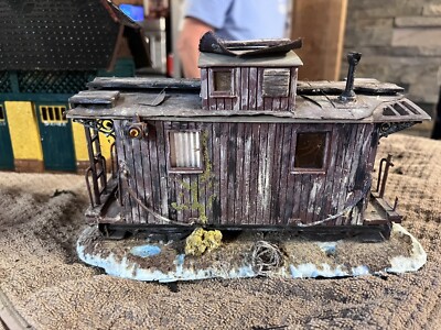 Awesome Vintage Rare Abandoned G Scale Train Car Model | eBay