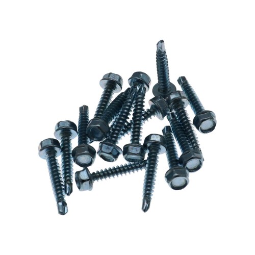 Bohrschrauben 4.2 X 32 mit Sechskantkopf und Bund, DIN 7504. - 100 Stück. - Bild 3 von 7