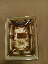 Vintage 6" Hand Made Multi-Color Ashtray  Cigar