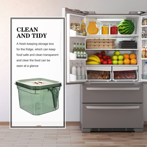 Lettuce Keeper Fridge Berry Refrigerator Crisper Vegetable Box - Picture 5 of 12