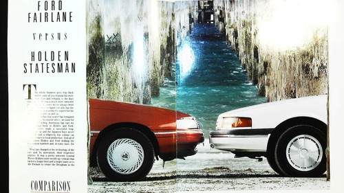 Holden Statesman vs Ford Fairlane - 1990 Article reprint from Car Australia - Picture 4 of 7