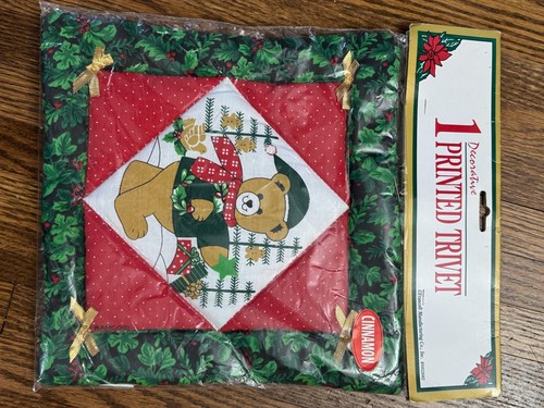 Portavasos y remaches perfumados de colección oso de Navidad y corazones Nuevo de Lote Antiguo - Imagen 7 de 7
