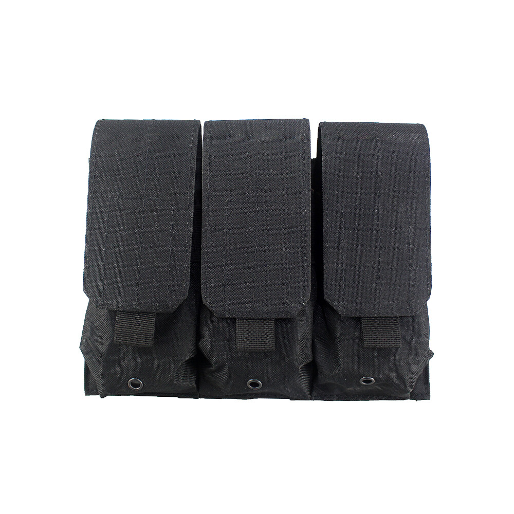 Tactical Molle Triple Magazine Pouch Holster Airsoft Paintball Ammo Pouch
