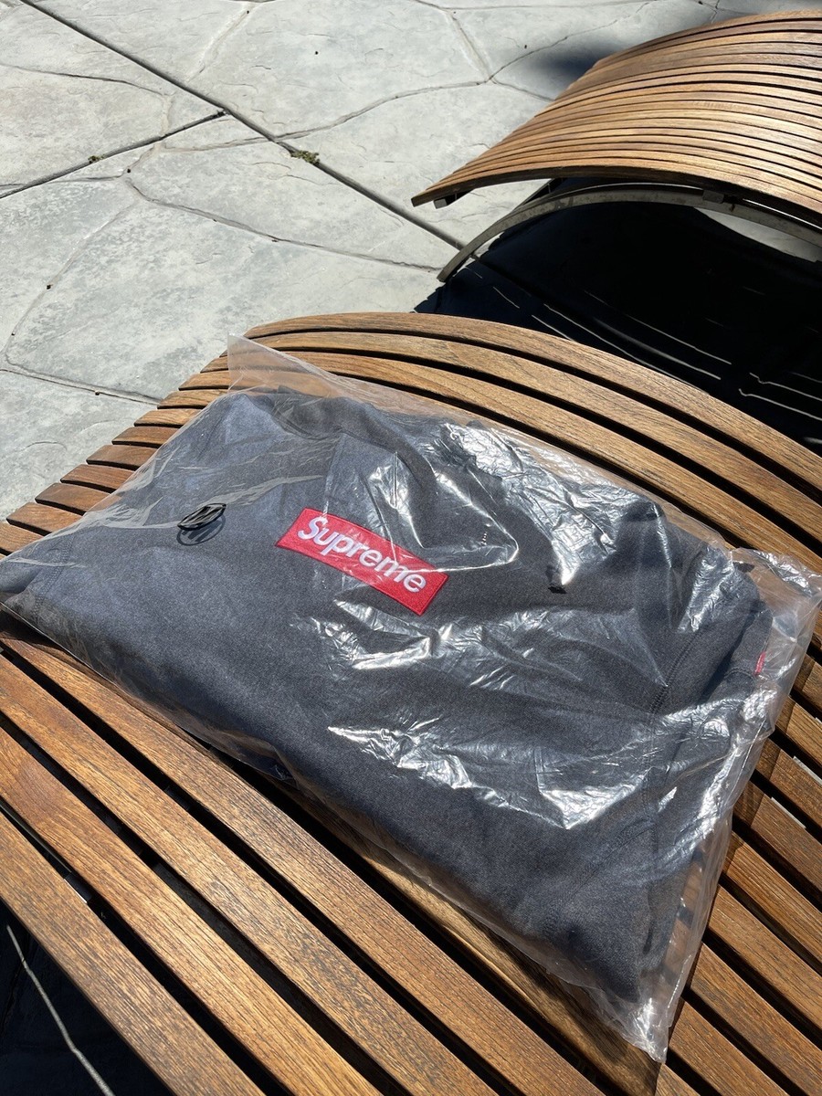 Supreme Box Logo Hooded Hoodie Charcoal Medium IN HAND FW21 Fast Ship! |  eBay