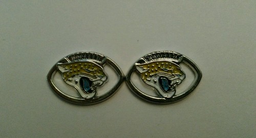 Jacksonville Jaguars Enamel Layered Pewter Charm for Paracord Bracelet - Picture 1 of 2