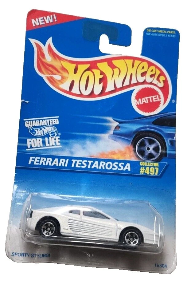 Hot Wheels Blue Card Ferrari Contemporary fabricación Diecast coches, camiones y camionetas