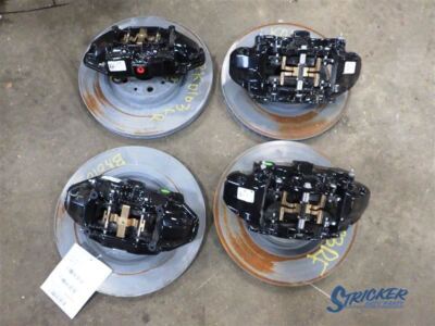 2022 C8 Corvette Front & Rear Black Z51 Brake Calipers & Rotors