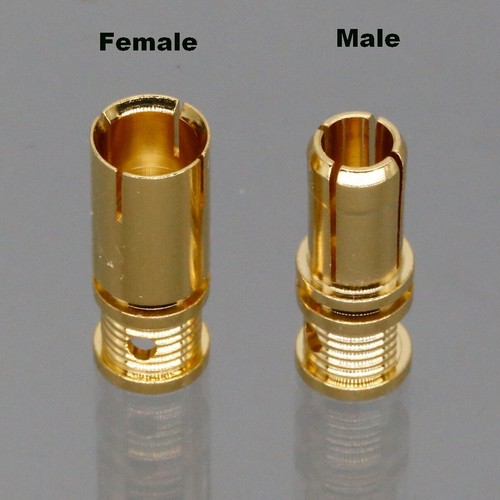 QS8 Female to Male Pin Connector 8AWG Wire For Sur Ron EBMX Type 2 Battery Leads - Picture 4 of 4