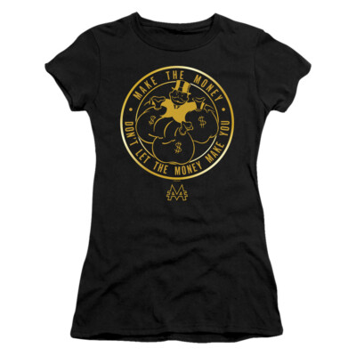 Monopoly Juniors T-Shirt Make The Money Black Tee