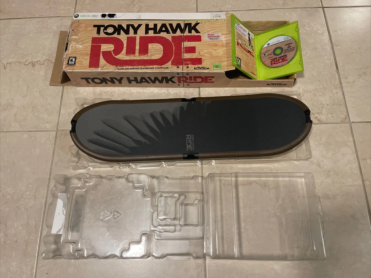 Tony Hawk Ride Skateboard Game Xbox 360 Included Christmas Gift