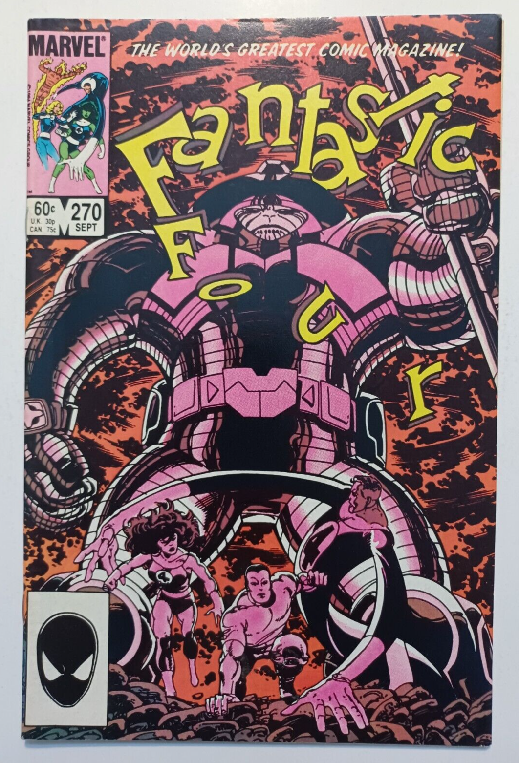 Fantastic Four #270 1984 FN Marvel Comics Issue
