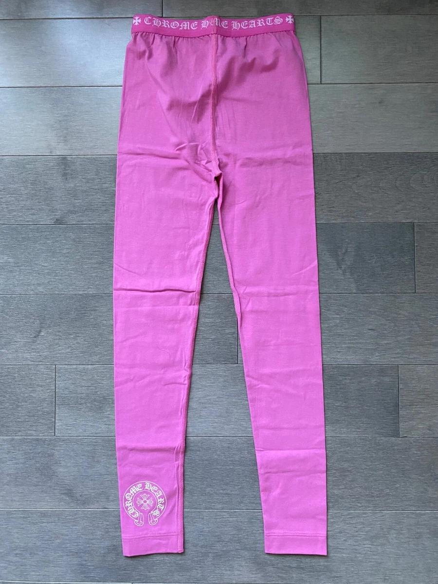 Chrome Hearts Logo Leggings Pink Size XS NEW 100% Authentic 🚚✓