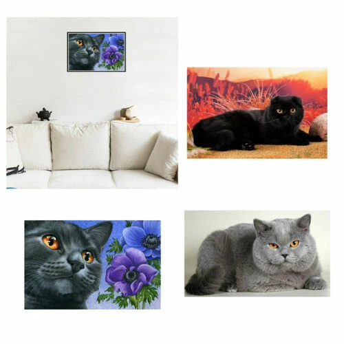 Cats Diamond Painting Cross Stitch Kits